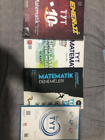 4 Adet Tyt Matematik Denemesi