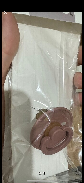 Beden Bibs Emzik sıfır kutuda