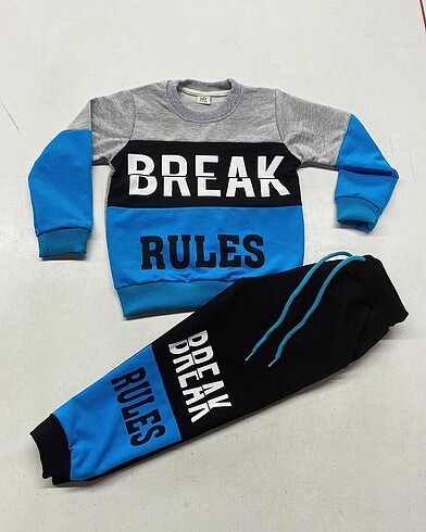 Break Rules Erkek Çocuk Takım