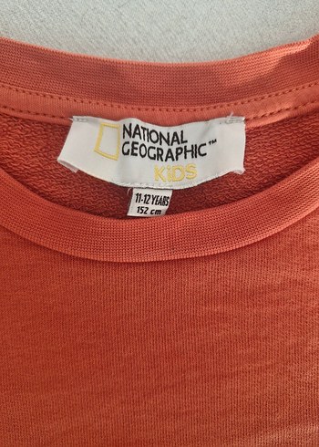 Turuncu erkek cocuk Uzun Kollu Sweatshirt - Görsel 4