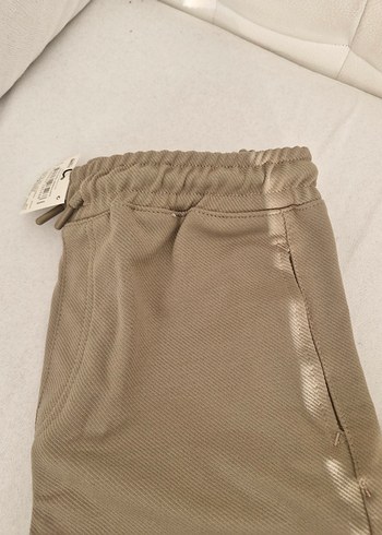 Bej Rahat Kesim erkek çocuk  Eşofman Altı - Görsel 2