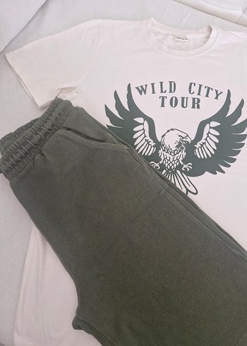 DeFacto erkek çocuk sort tişört takim - Görsel 2