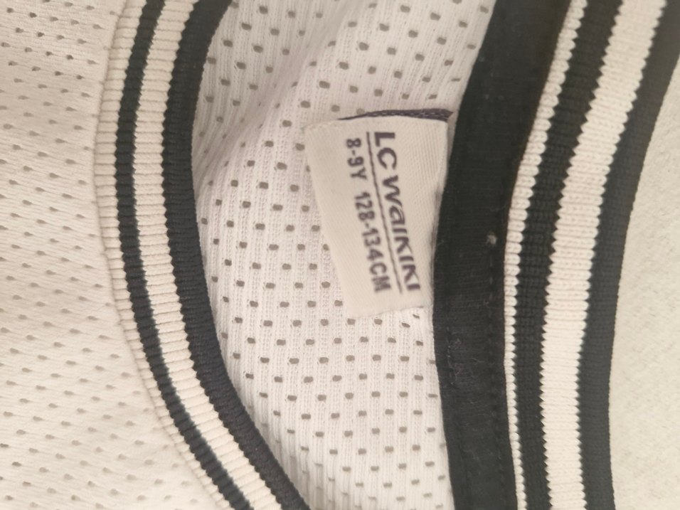 Erkek Sporcu Baskılı Beyaz Atlet - Görsel 2