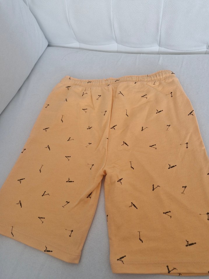 Bej Erkek Çocuk Rahat Kesim Şort - Görsel 3