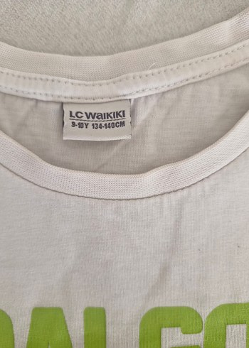 Beyaz Erkek Çocuk Kısa Kollu Tişört - Görsel 3