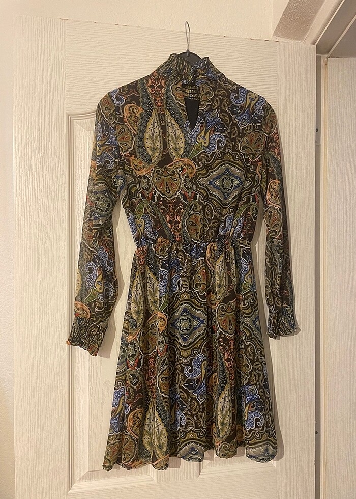 Desenli Elbise - Görsel 2