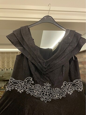 Büyük Beden Uzun Abiye - Görsel 5