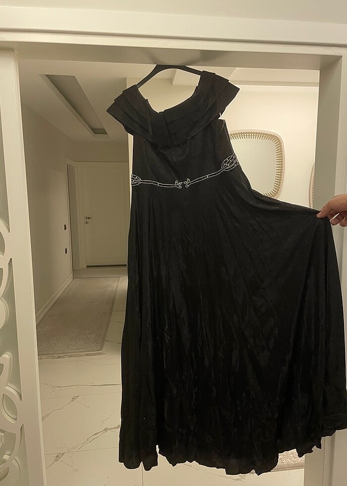 Büyük Beden Uzun Abiye - Görsel 3