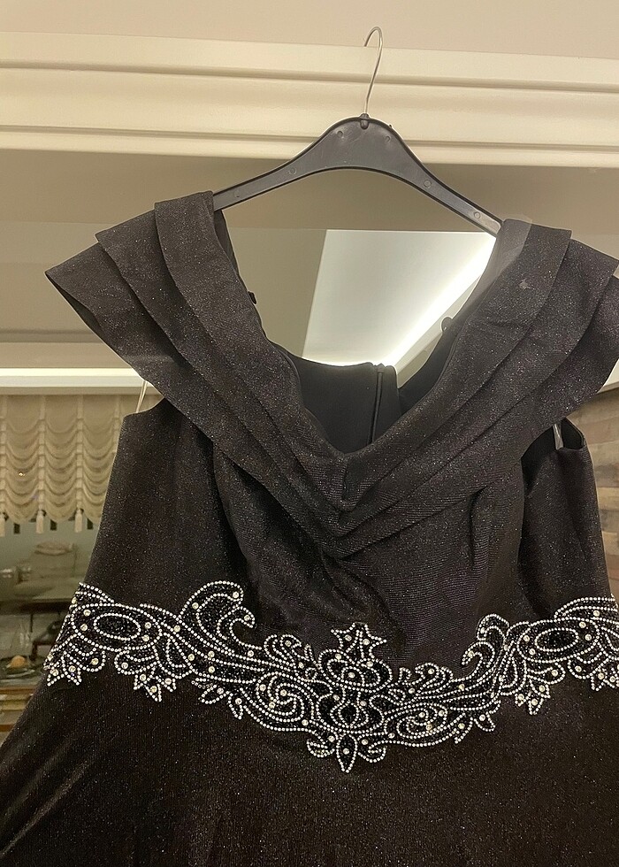 Büyük Beden Uzun Abiye - Görsel 5