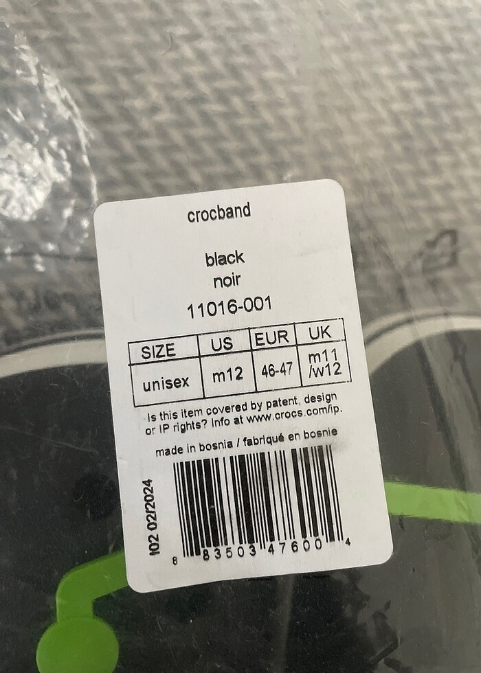 Erkek crocs terlik - Görsel 2