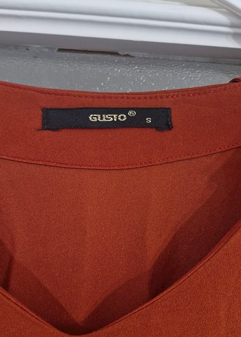 Kadın Kahverengi Midi Keten Elbise - Görsel 2