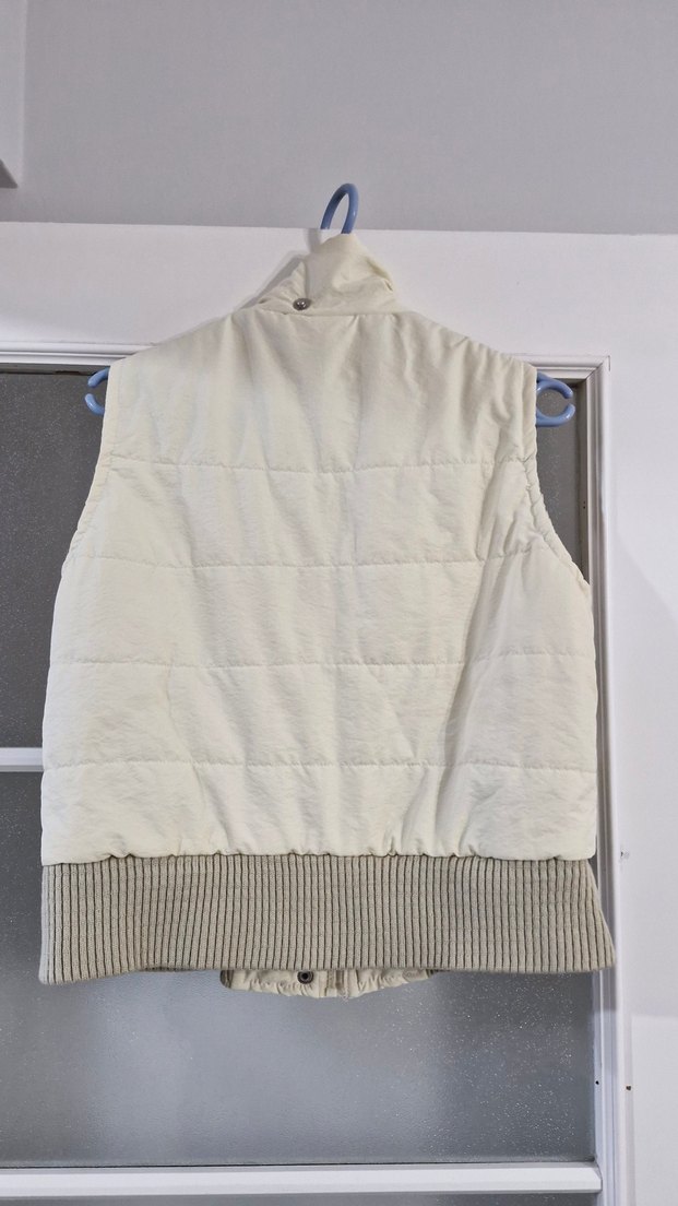 Krem Rengi Kadın Yelek - Görsel 3