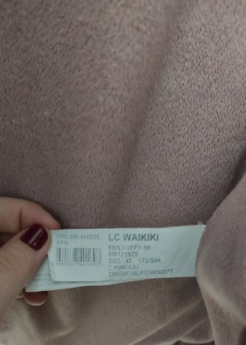 LC WAİKİKİ Kadın Gül Kurusu Mont - Görsel 9