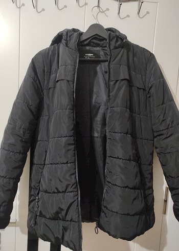 LC Waikiki Kadın Siyah Mont - Görsel 2