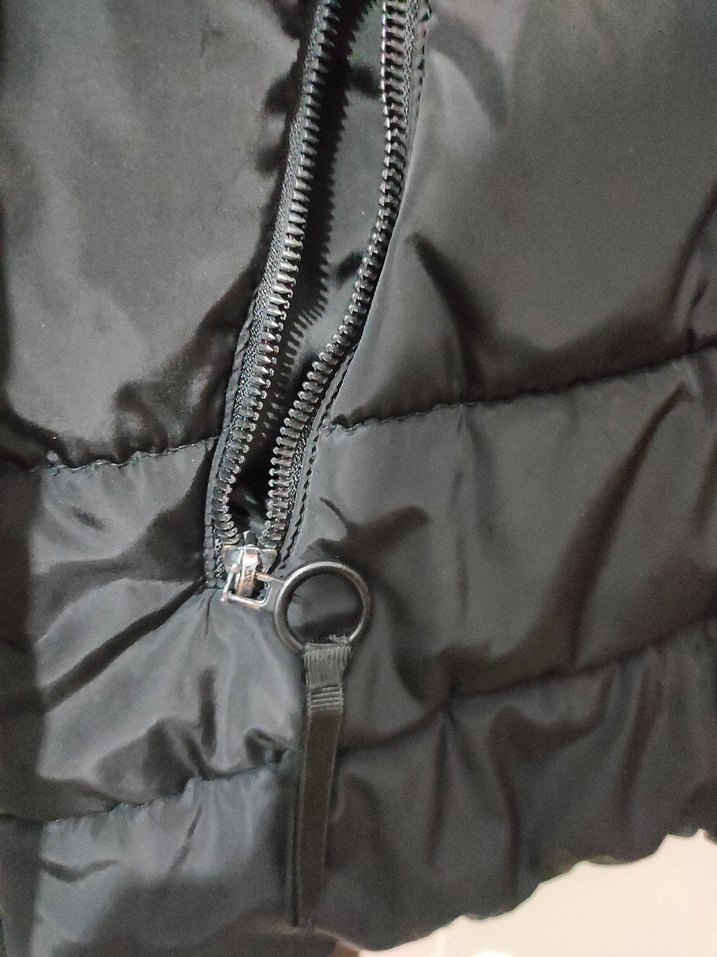 LC Waikiki Kadın Siyah Mont - Görsel 4