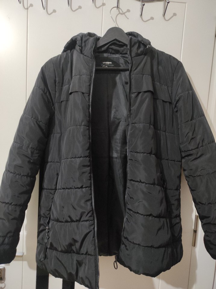 LC Waikiki Kadın Siyah Mont - Görsel 2