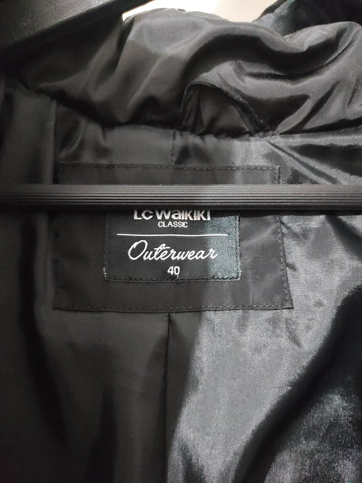 LC Waikiki Kadın Siyah Mont - Görsel 5