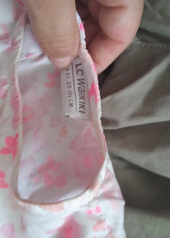 Pembe Pilili Kız Çocuk Salaş Eşofman Altı - Görsel 5