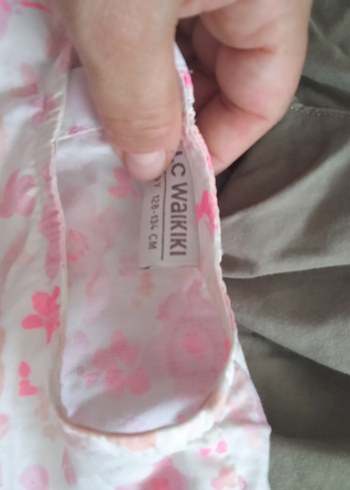 Pembe Pilili Kız Çocuk Salaş Eşofman Altı - Görsel 6