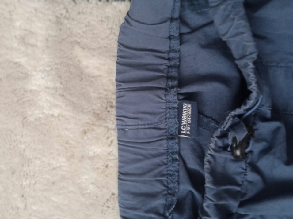 Erkek Çocuk Kot Şort ve Kemerli Kapri - Görsel 4