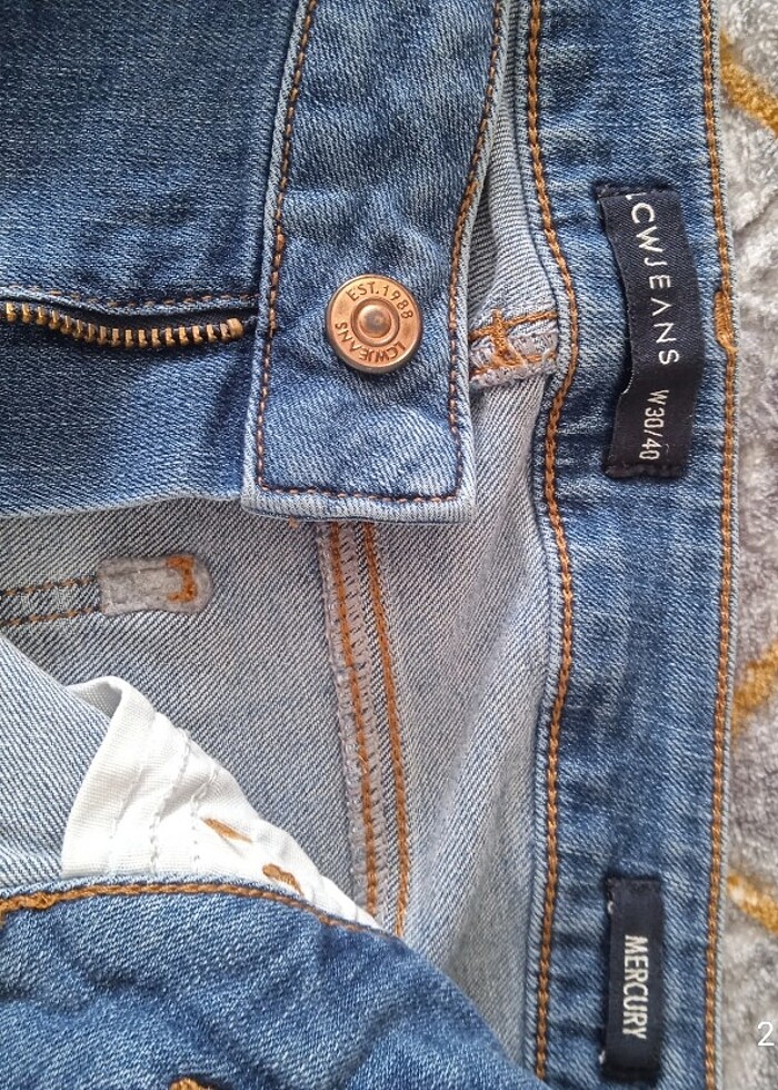 LCW marka 40 beden mavi kot pantolon  - Görsel 2