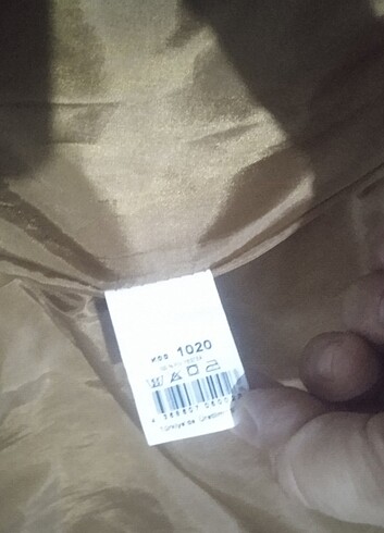 38 beden belden oturtmalı belden kemeri olan yakası kürklü deri  - Görsel 5