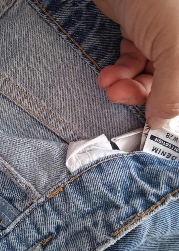 DeFacto denim 28 beden salaş kot pantolon  - Görsel 2