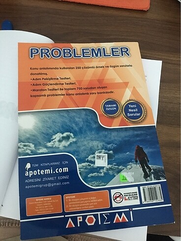  Beden Apotemi problemler