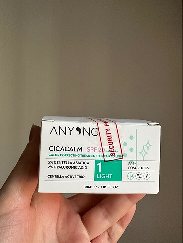 Anyong cica cream