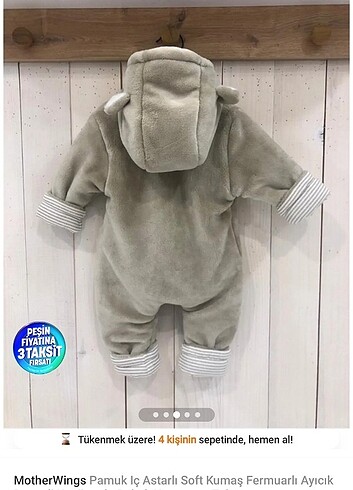 Bebek kozmonot mont - Görsel 4