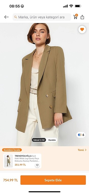 blazer takım
