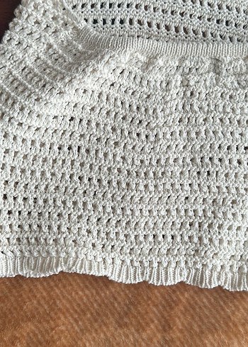 Nakışlı Beyaz Üst - Görsel 6