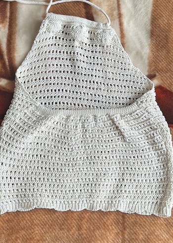 Nakışlı Beyaz Üst - Görsel 3