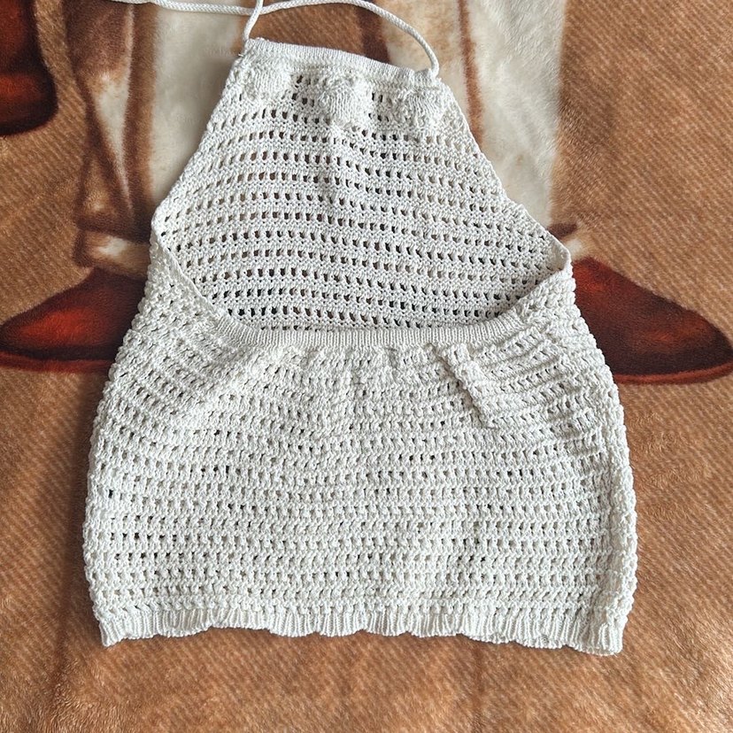 Nakışlı Beyaz Üst - Görsel 3