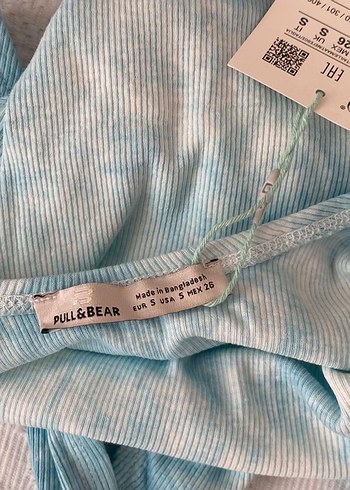 Mavi Batik Desenli Üst - Görsel 4