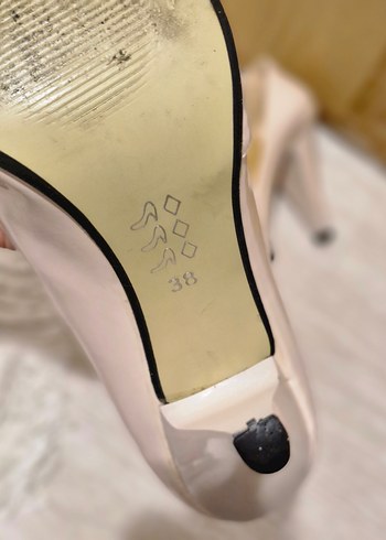 Pudra Stiletto Topuklu Kadın Ayakkabı - Görsel 3