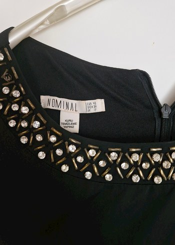 Uzun Kollu Siyah Uzun Abiye - Görsel 3