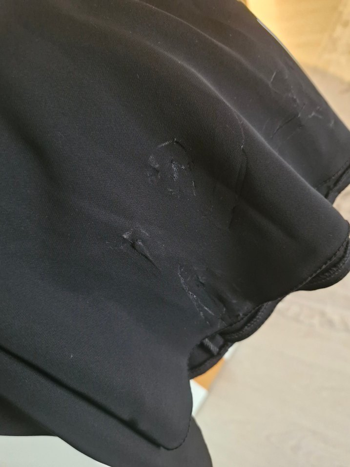 Uzun Kollu Siyah Uzun Abiye - Görsel 4