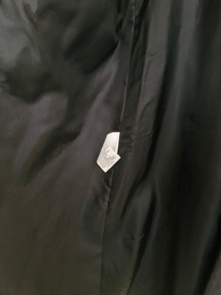 Kadın Siyah Kemerli Uzun Trençkot - Görsel 3