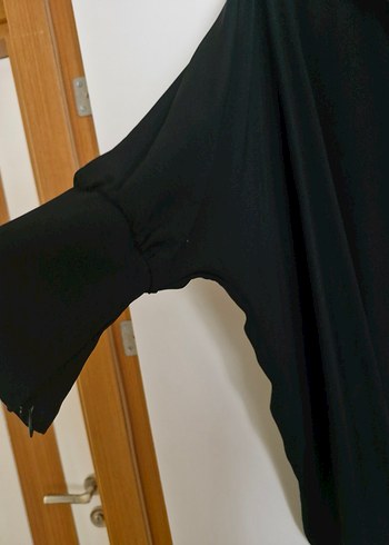 Levidor Siyah Uzun Salaş Abaya - Görsel 3