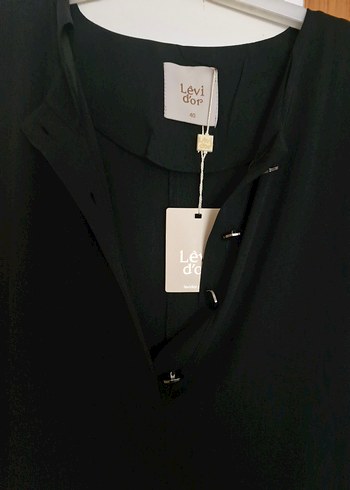 Levidor Siyah Uzun Salaş Abaya - Görsel 2