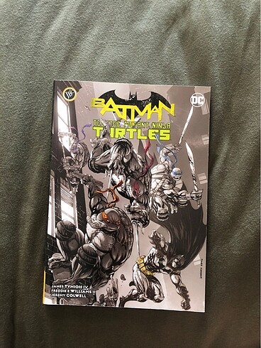 DC BATMAN&NINJA TURTLES CİLT 1