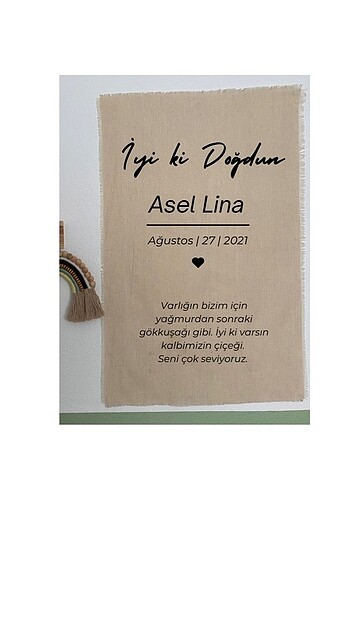Asel lina için hazırlandı