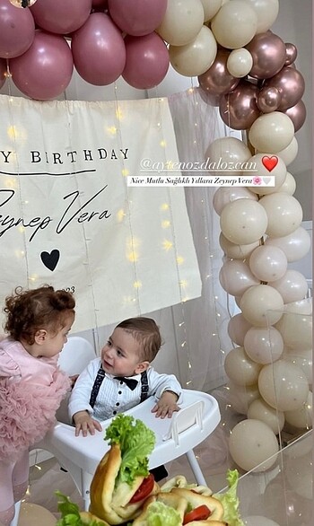 Doğum günü banner