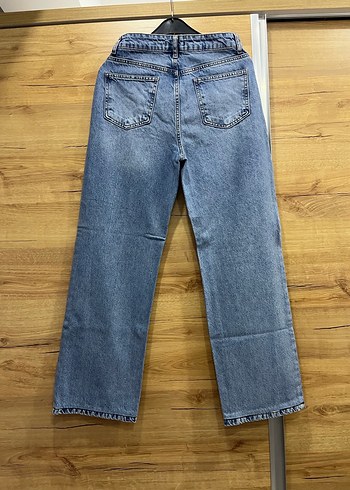 Trendyol & Milla Trendyol Milla Gri Mavi Kadın Denim Pantolon