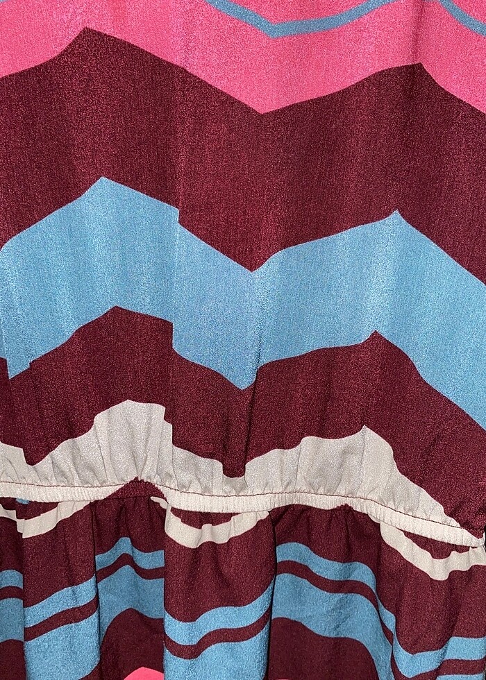 Renkli elbise - Görsel 5