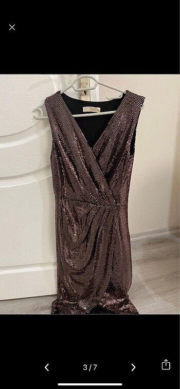Payetli elbise - Görsel 3