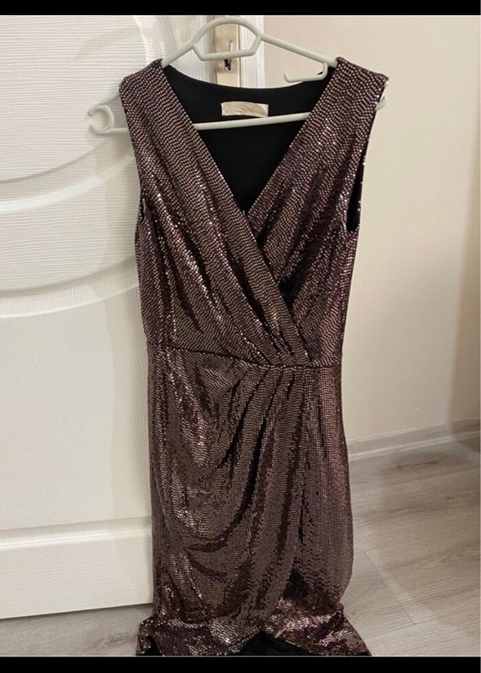 Payetli elbise - Görsel 3