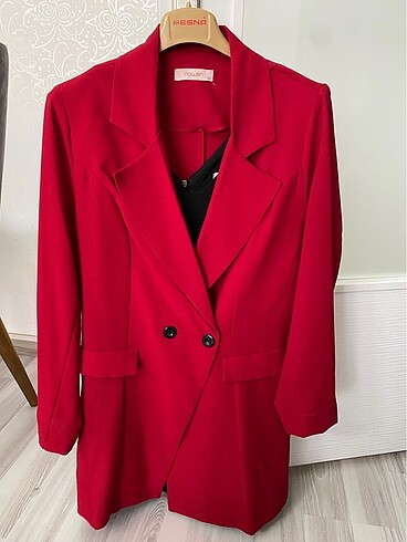 s Beden kırmızı Renk Blazer ceket