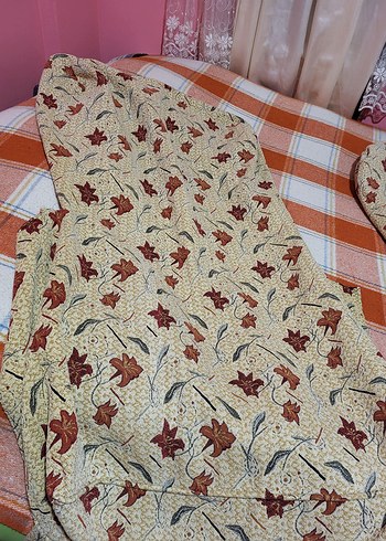 2 adet vintage tekli çekyat örtüsü - Görsel 7